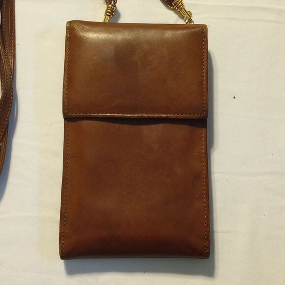Vintage 1993 Rolf's Microbag Leather Purse - Picture 2 of 14